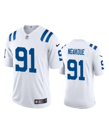 Yannick Ngakoue 91 Indianapolis Colts White Vapor Limited Jersey