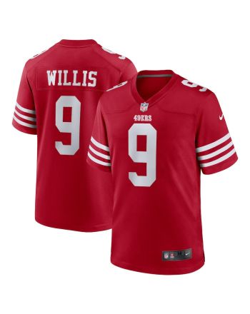 Brayden Willis 9 San Francisco 49ers Men Team Game Jersey - Scarlet