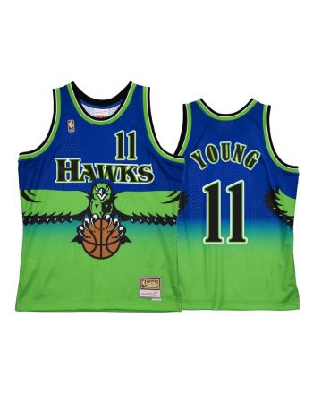 Trae Young 11 Atlanta Hawks Reload 2.0 Jersey Blue