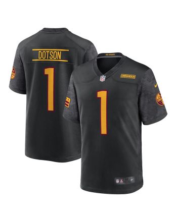 Jahan Dotson 1 Washington Commanders Alternate Men Game Jersey - Black