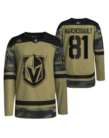 Men Jonathan Marchessault Golden Knights 81 Camo Jersey 2021-22 Military Appreciation Jersey