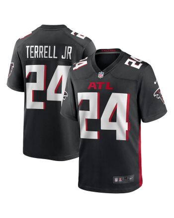 A.J. Terrell 24 Atlanta Falcons Men's Game Jersey - Black