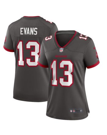 Mike Evans 13 Tampa Bay Buccaneers Women Alternate Game Jersey - Pewter