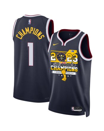 Denver Nuggets Elevated Champions 2023 Swingman Jersey - Black