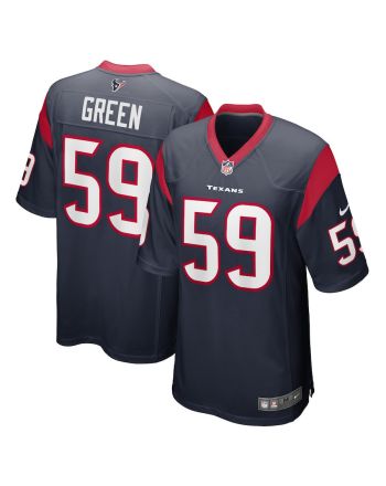 Kenyon Green 59 Houston Texans Men Game Jersey - Navy