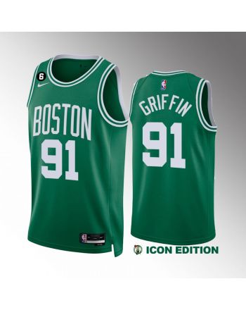 Blake Griffin 91 2022-23 Boston Celtics Green Icon Edition Men Jersey Swingman