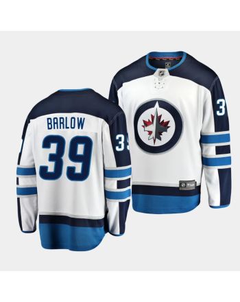 Colby Barlow #39 Winnipeg Jets 2023 NHL Draft Away Breakaway Men Jersey - White