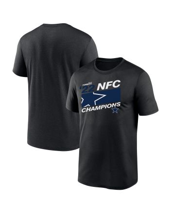 Dallas Cowboys NFC Champions Iconic Black Men T-Shirt