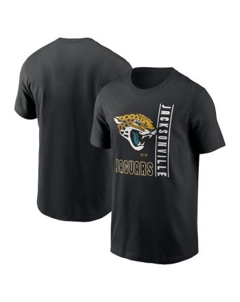 Jacksonville Jaguars Lockup Essential T-Shirt - Black