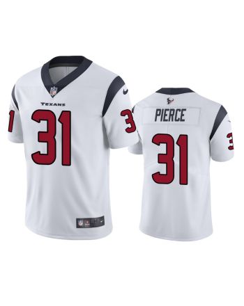 Houston Texans Dameon Pierce 31 White Vapor Limited Jersey