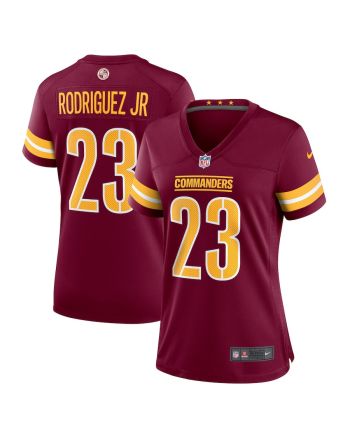 Chris Rodriguez Jr. 23 Washington Commanders Women Team Game Jersey - Burgundy