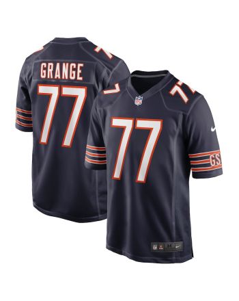 Red Grange 77 Chicago Bears Men Retired Jersey - Navy