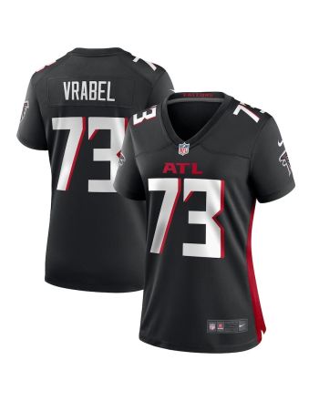 Tyler Vrabel Atlanta Falcons Women's Player Game Jersey - Black