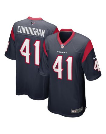 Zach Cunningham 41 Houston Texans Men's Game Jersey - Navy