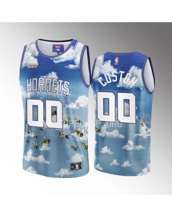 Custome Charlotte Hornets NBA & KidSuper Studios Unisex Hometown Jersey