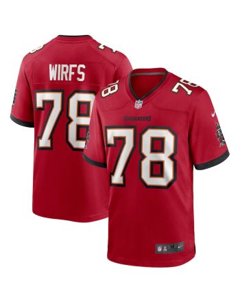 Tristan Wirfs 78 Tampa Bay Buccaneers Player Game Jersey - Red