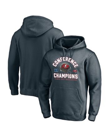 Tampa Bay Buccaneers NFC Conference Champions Dark Grey Pullover Hoodie