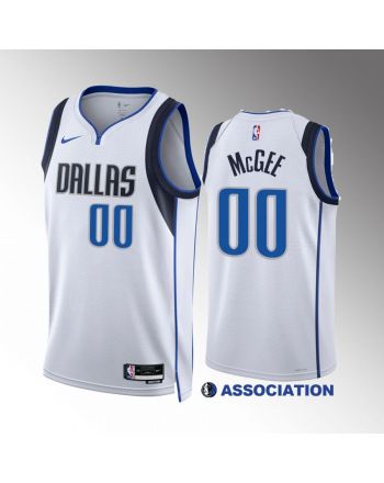 JaVale McGee 00 2022-23 Dallas Mavericks White Association Edition Jersey Swingman