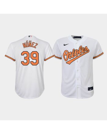 Youth Baltimore Orioles Renato Nunez 39 White Home Jersey Jersey