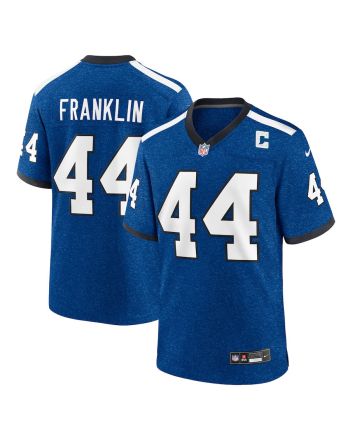 Zaire Franklin 44 Indianapolis Colts Indiana Nights Alternate Game Men Jersey - Royal