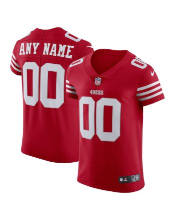 San Francisco 49ers Vapor Elite Custom Jersey - Scarlet