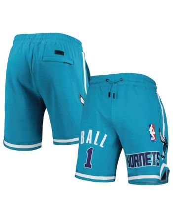 LaMelo Ball 1 Charlotte Hornets Team Teal Player Shorts - Men