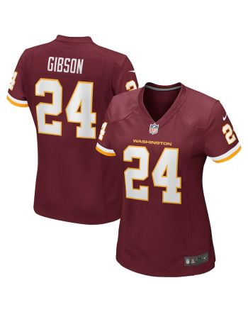 Antonio Gibson 24 Washington Commanders Football Team Women Game Jersey - Burgundy