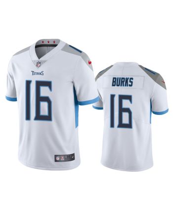 Tennessee Titans Treylon Burks 16 White 2022 Draft Vapor Limited Jersey