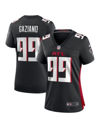 Joe Gaziano 99 Atlanta Falcons Game Women Jersey - Black