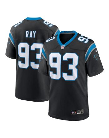 LaBryan Ray 93 Carolina Panthers Men's Team Game Jersey - Black