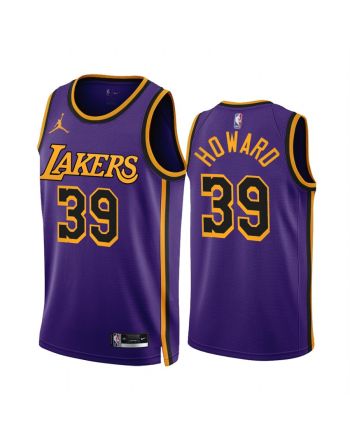 Dwight Howard 39 2022-23 Los Angeles Lakers Purple Statement Edition Jersey