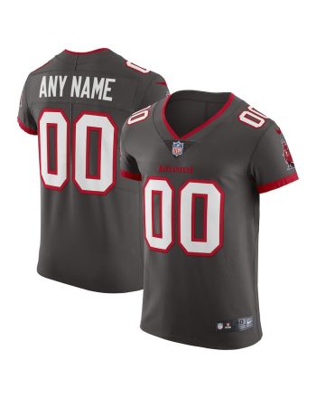 Tampa Bay Buccaneers Vapor Untouchable Elite Custom Alternate Jersey - Pewter