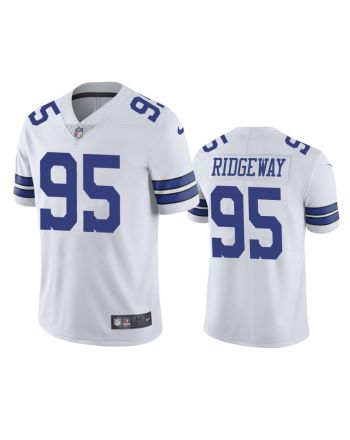 John Ridgeway 95 Dallas Cowboys White Vapor Limited Jersey