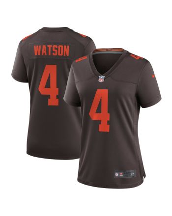 Deshaun Watson 4 Cleveland Browns Women Jersey - Brown