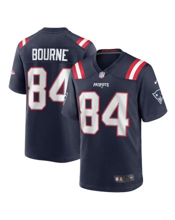 Kendrick Bourne 84 New England Patriots Men Game Jersey - Navy