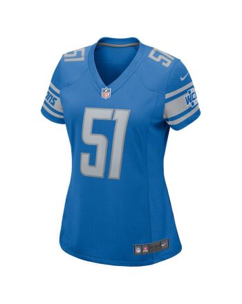 Bruce Irvin 51 Detroit Lions Game Women Jersey - Blue