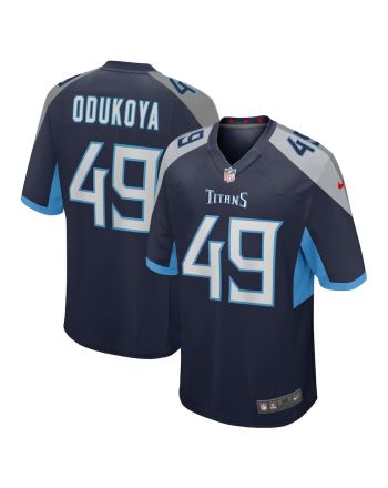 Thomas Odukoya Tennessee Titans Game Player Jersey - Navy