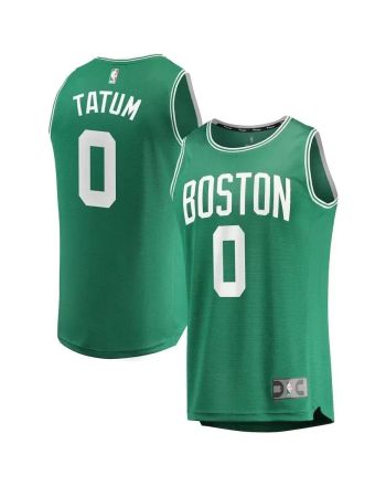 Jayson Tatum Boston Celtics Fast Break Jersey Green - Icon Edition