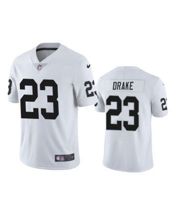 Kenyan Drake 23 Las Vegas Raiders White Vapor Limited Jersey