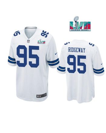 John Ridgeway 95 Dallas Cowboys Super Bowl LVII Super Bowl LVII White Men Game Jersey