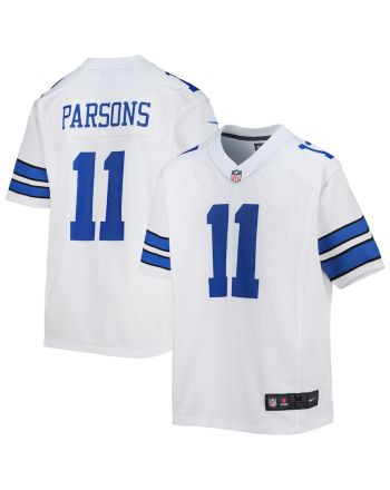 Micah Parsons 11 Dallas Cowboys YOUTH Game Jersey - White