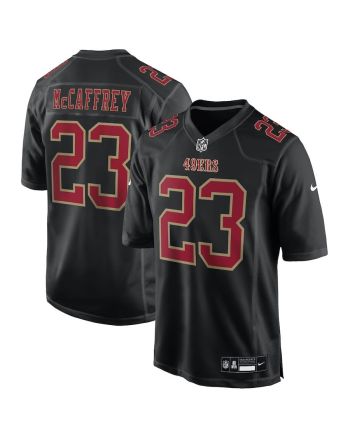 Christian McCaffrey 23 San Francisco 49ers Fashion Game Men Jersey - Carbon Black