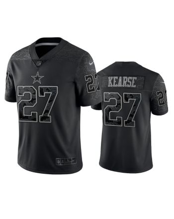 Jayron Kearse 27 Dallas Cowboys Black Reflective Limited Jersey - Men