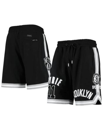 Kyrie Irving 11 Brooklyn Nets Black Team Player Shorts - Men