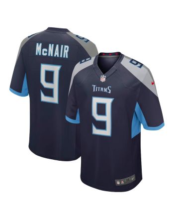 Steve McNair 9 Tennessee Titans Men Game Retired Jersey - Navy