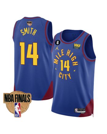 Ish Smith 14 Denver Nuggets Final Champions 2023 Swingman YOUTH Jersey - Blue