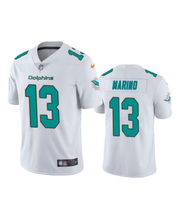 Dan Marino 13 Miami Dolphins White Vapor Limited Jersey