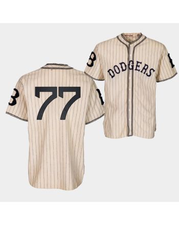 Brooklyn Dodgers James Outman 1933 Heritage 77 Gold Pinstripe Jersey