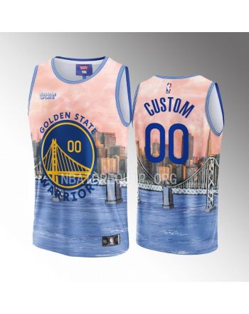 Custom Golden State Warriors NBA & KidSuper Studios Unisex Hometown Jersey