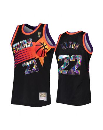 Deandre Ayton 22 Phoenix Suns NBA 75th Anniversary Diamond Jersey Black